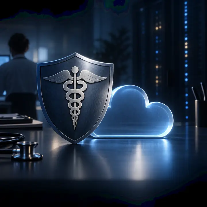 Healthcare privacy compliance emblem
